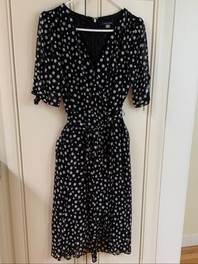wedding guest dressed Ever-Pretty Elegant Pleated Chiffon Midi Semi Semi Formal Dress with Ruffled Sleeves Occasion Dress